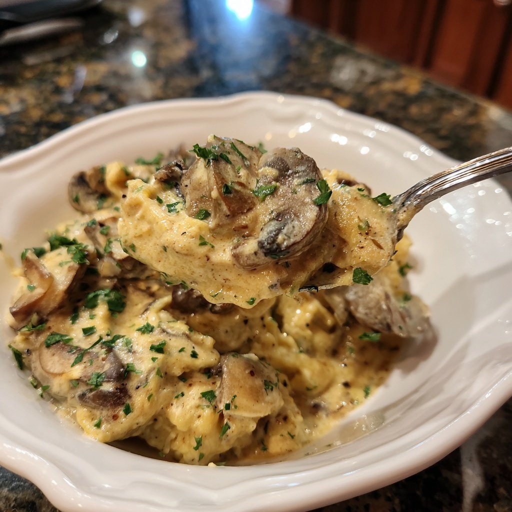 Sunday Mushroom Stroganoff
