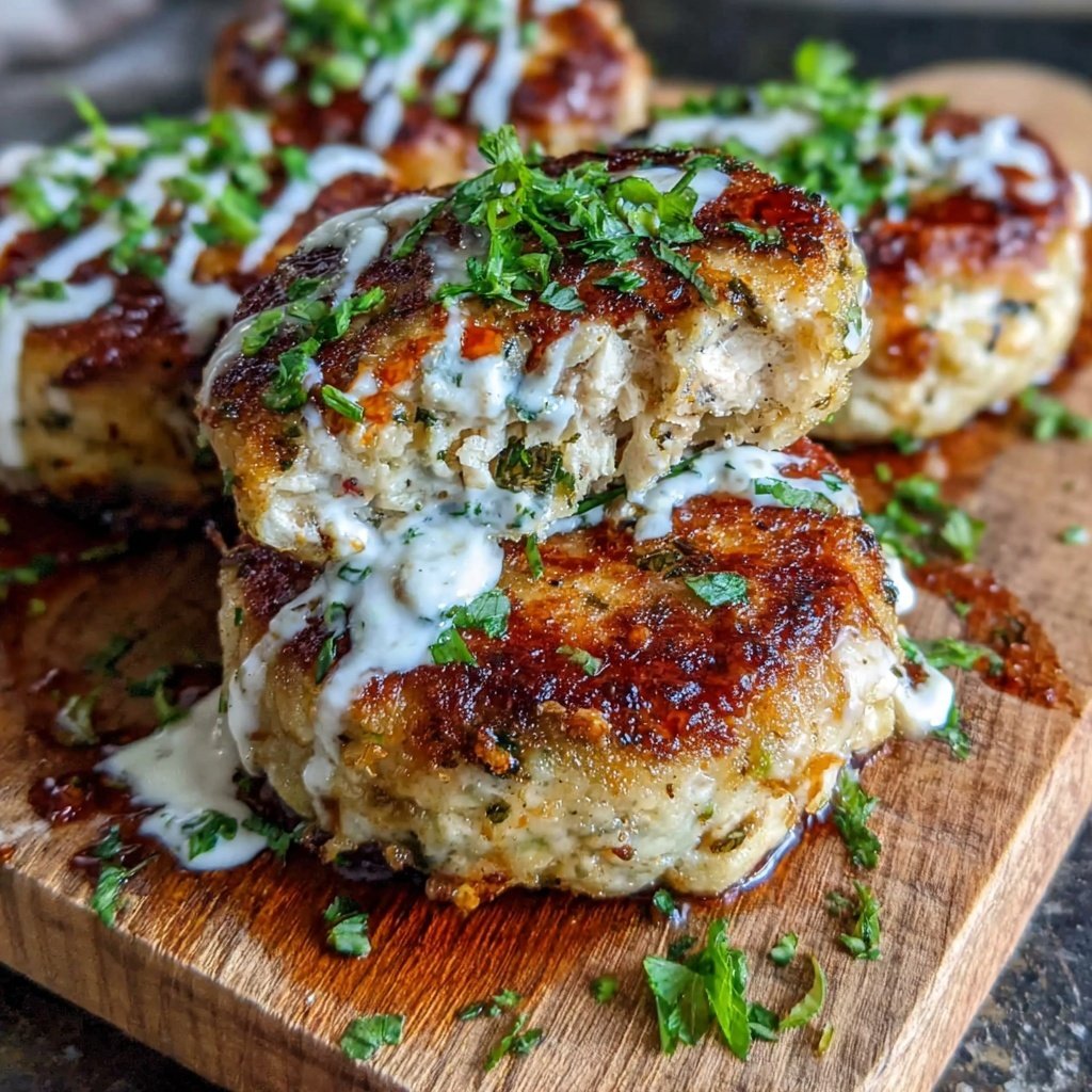Ground Chicken Burger Patties