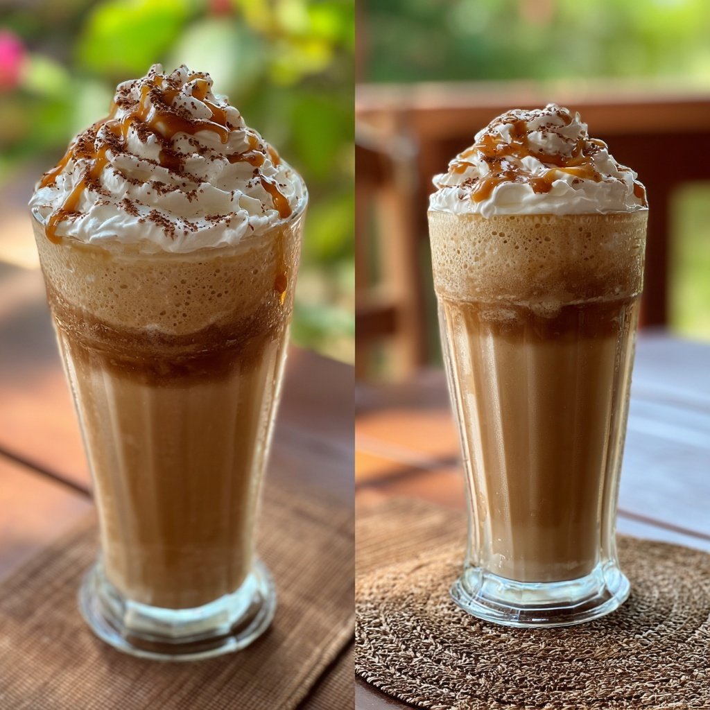 Vanilla Iced Coffee Frappuccino