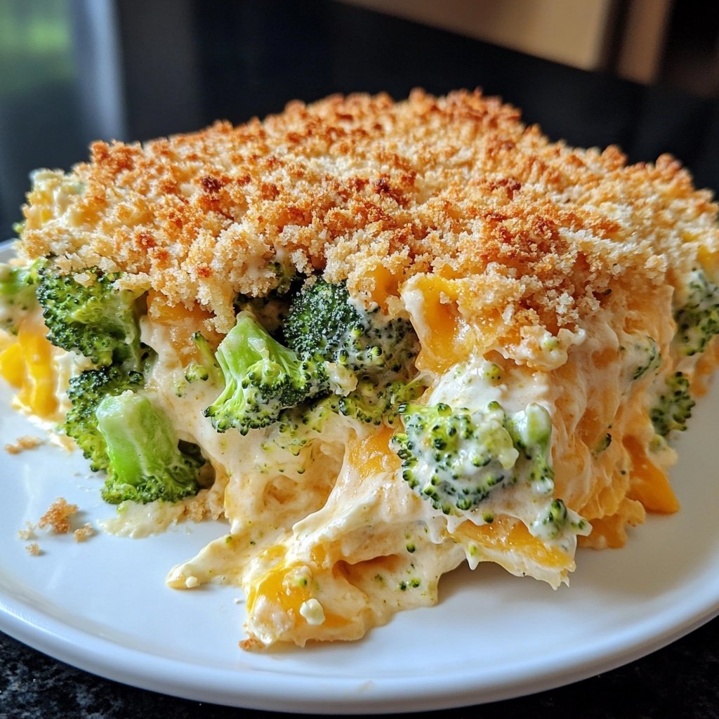 Sunday Creamy Broccoli Casserole