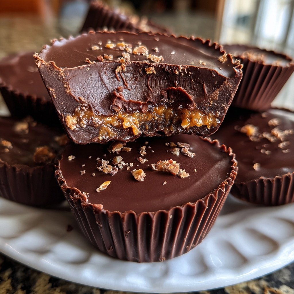 Chocolate Almond Butter Cups
