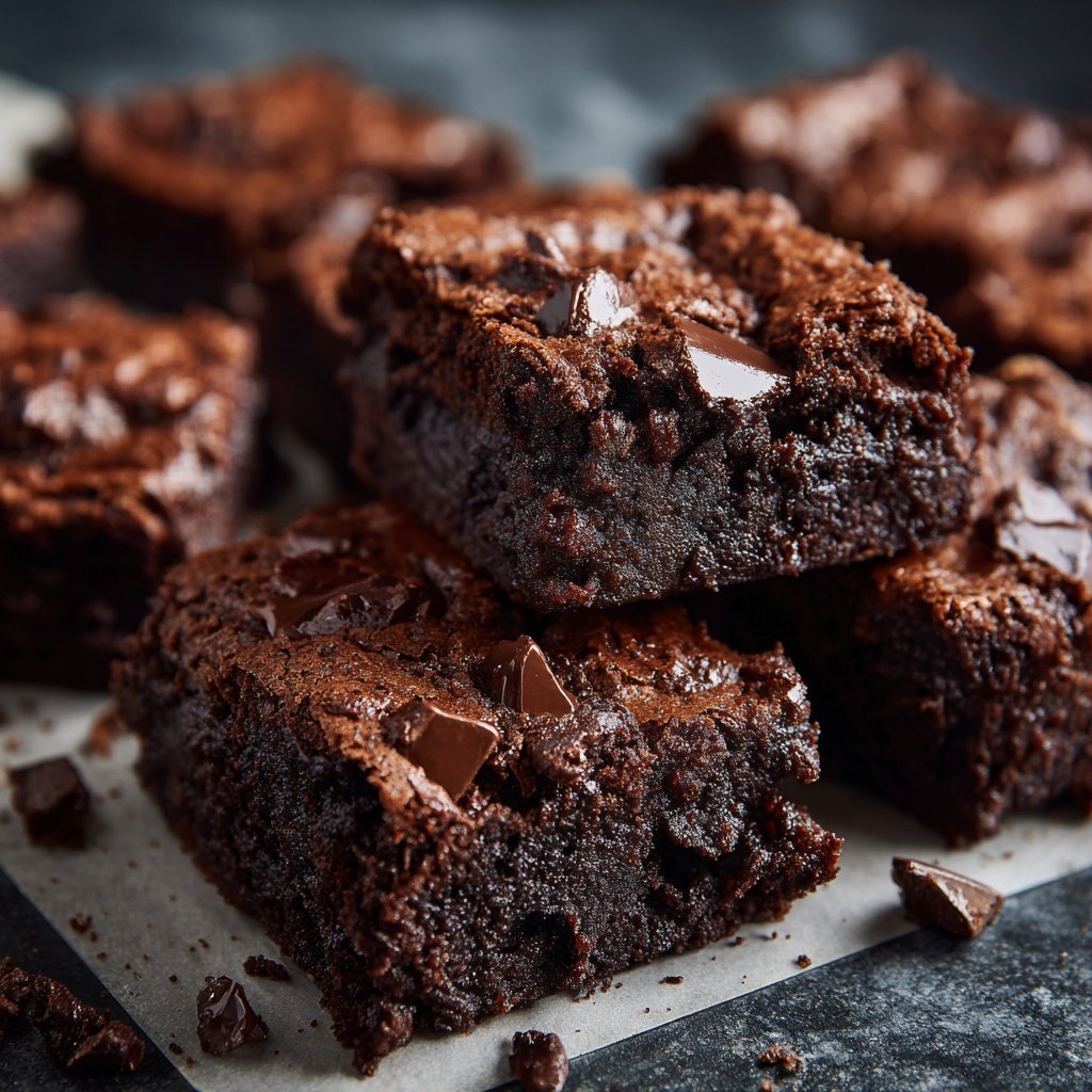 Moist Brownies With Cocoa
