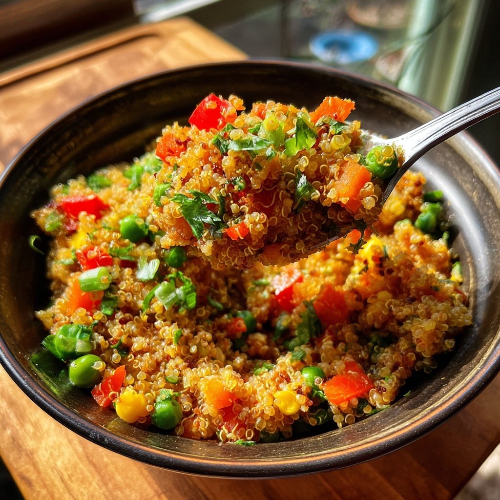 Vegetable Fried Quinoa