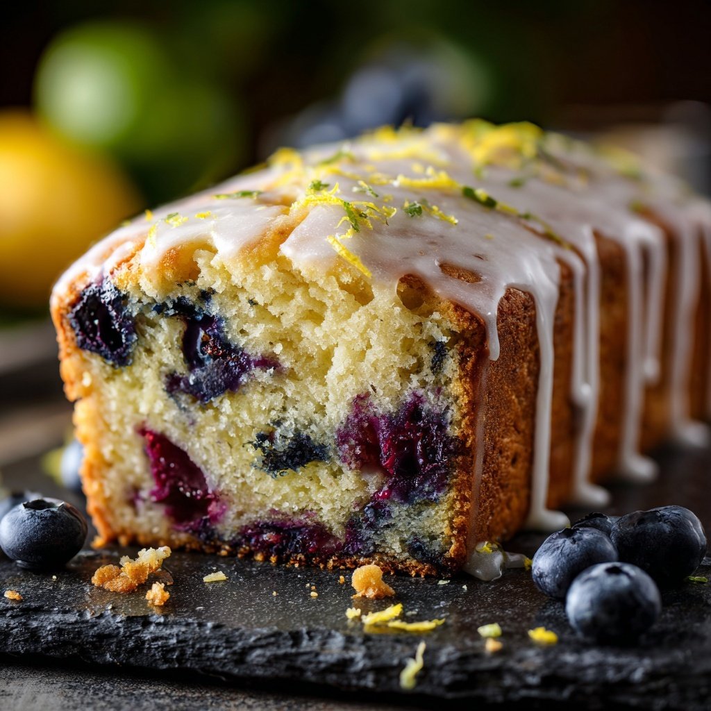Blueberry Lemon Breakfast Loaf