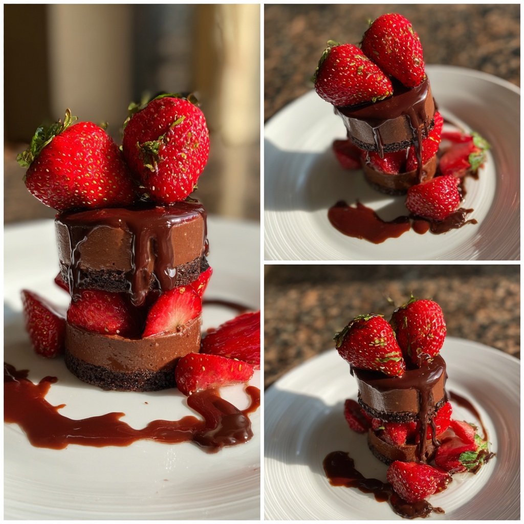 Dubai Chocolate Strawberry Dessert Layers