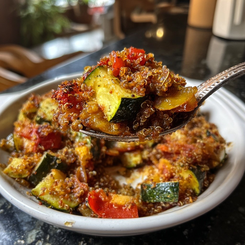 Sunday Roasted Vegetable Grain Bake