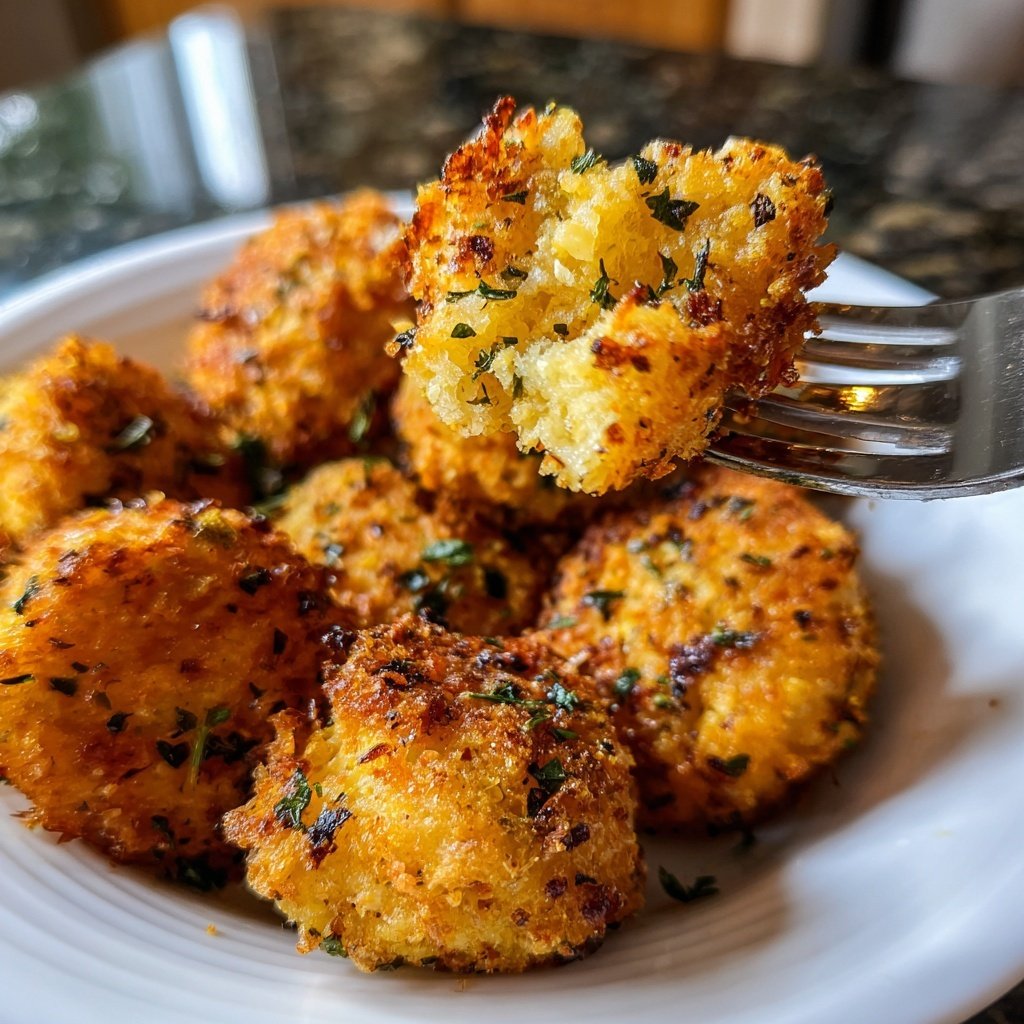Crispy Cauliflower Herb Bites