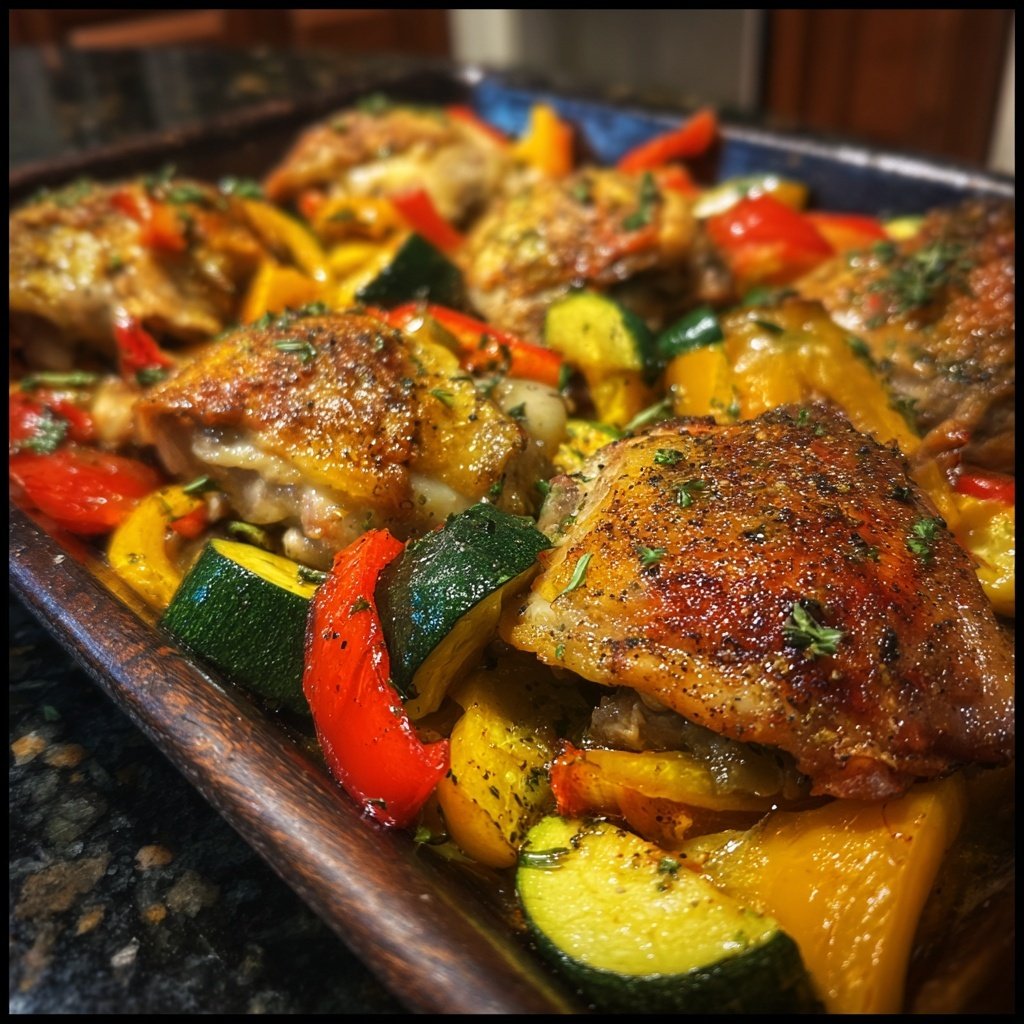 Easy Sheet Pan Dinner With Chicken