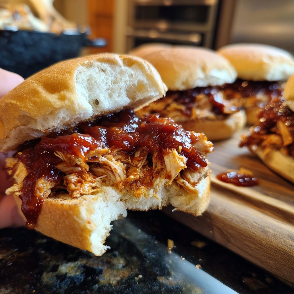 Easy BBQ Jackfruit Sliders
